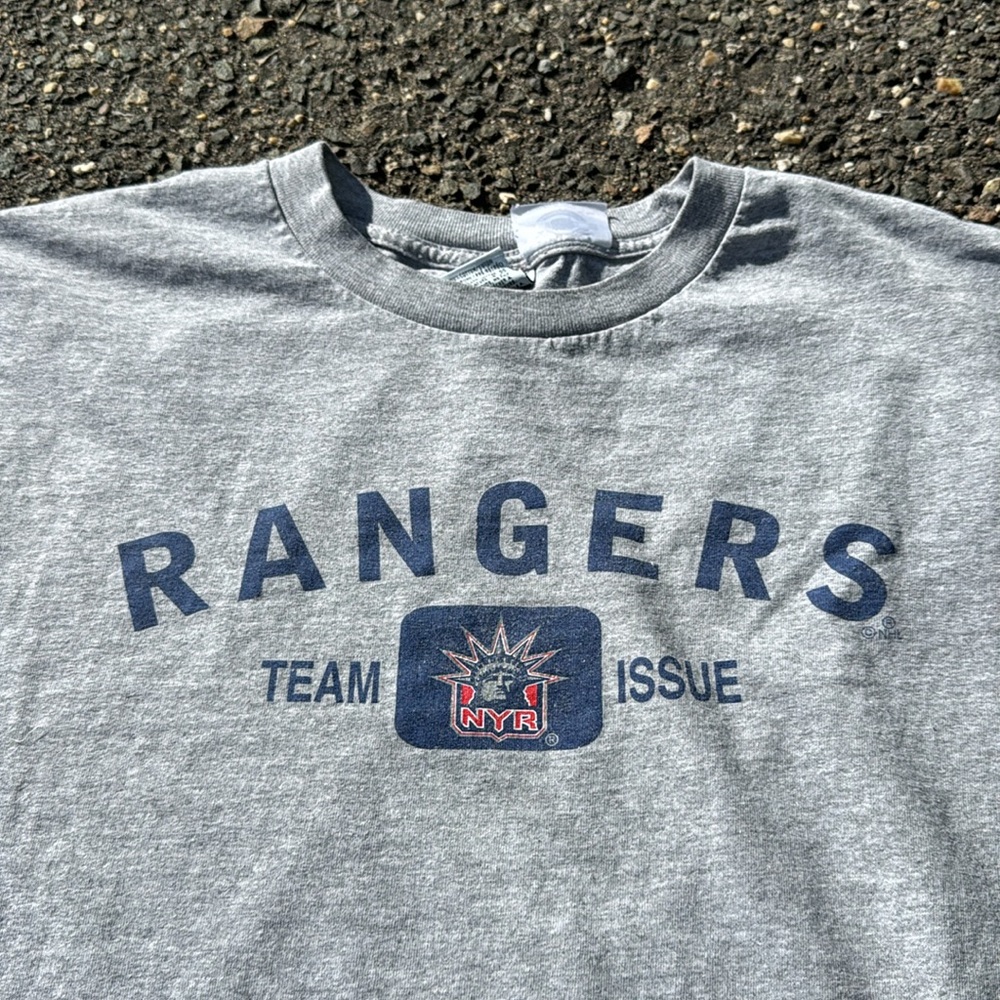 CCM Gray Rangers Long Sleeve Tee